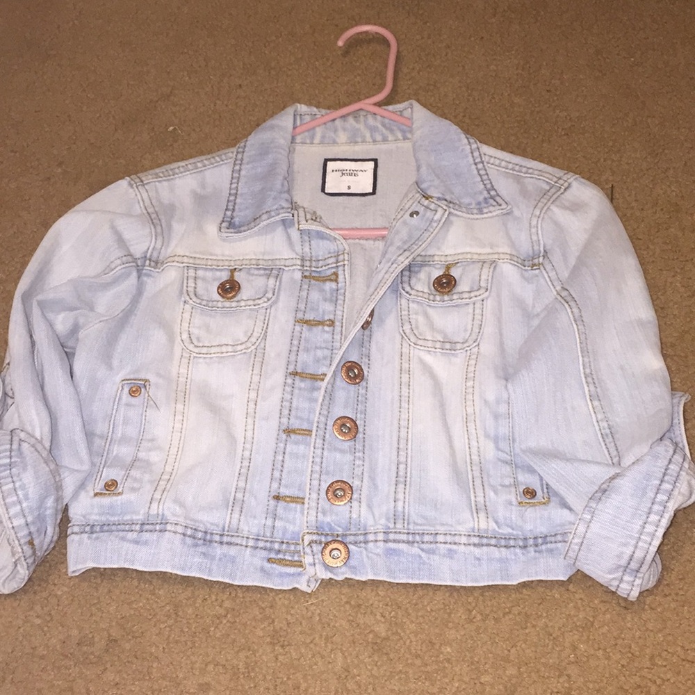Blue jean jacket